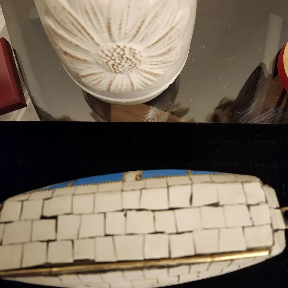 RAMLA  Handmade Mosaic  Bag. - Picture 5 of 10